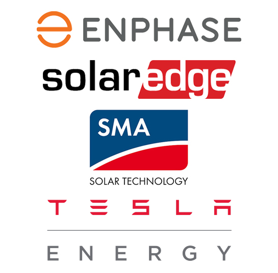 Enphase Energy, SolarEdge, Tesla Energy, SMA Solar Technology