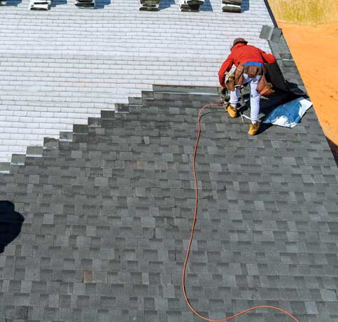 Asphalt shingle roof replacement